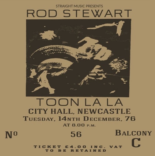 ROD STEWART / ロッド・スチュワート / トゥーン・ラ・ラ:ライヴ・アットBBCニューキャッソル・シティー・ホール 1976