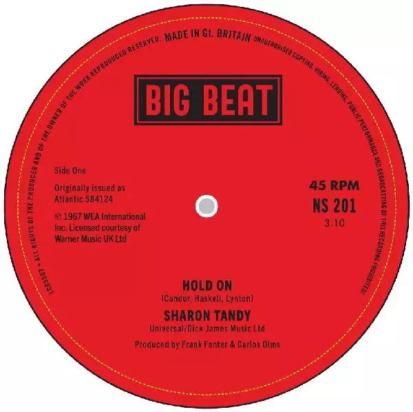 SHARON TANDY / シャロン・タンディ / HOLD ON / DAUGHTER OF THE SUN