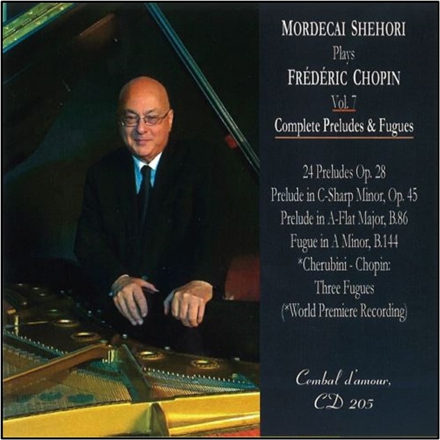 MORDECAI SHEHORI / モルデカイ・シェホリ / PLAYS CHOPIN VOL.7