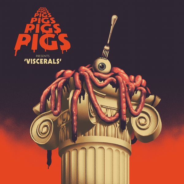 PIGS PIGS PIGS PIGS PIGS PIGS PIGS / VISCERALS BLOOD SALAD VINYL (PINK & PURPLE SPLATTER)