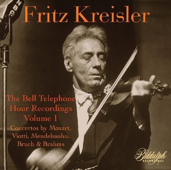 FRITZ KREISLER / フリッツ・クライスラー / THE BELL TELEPHONE HOUR RECORDINGS VOL.1