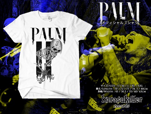PALM / (M/WHITE)OFFICIAL T-SHIRT