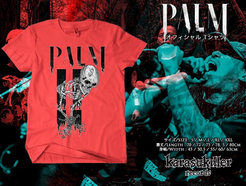 PALM / (S/RED)OFFICIAL T-SHIRT