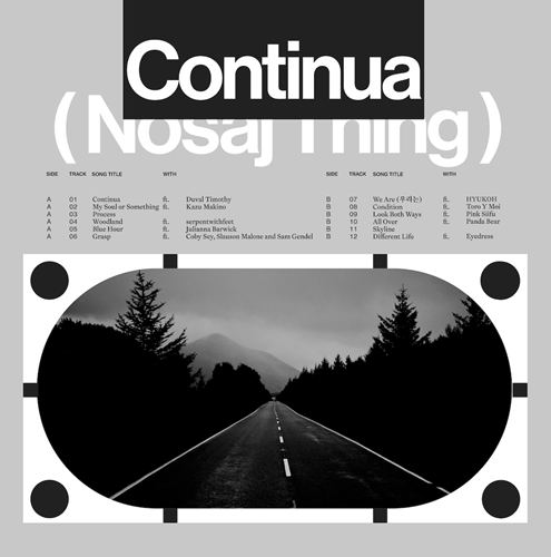 NOSAJ THING / Continua "LP (CRYSTAL VINYL)+DL"