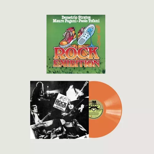 MAURO PAGANI/DEMETRIO STRATOS/PAOLO TOFANI / マウロ・パガー二、デメトリオ・ストラトス&パオロ・トファー二 / ROCK AND ROLL EXIBITION: LIMITED ORANGE COLOR VINYL - 180g LIMITED VINYL