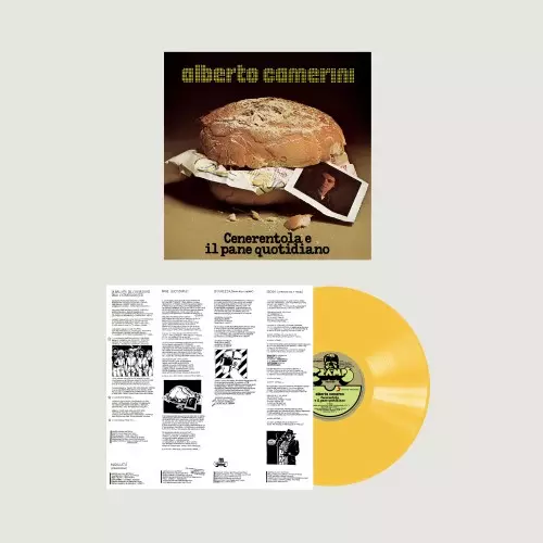ALBERTO CAMERINI / CENERENTOLA E IL PANE QUOTIDIANO: LIMITED YELLOW COLOR VINYL - 180g LIMITED VINYL