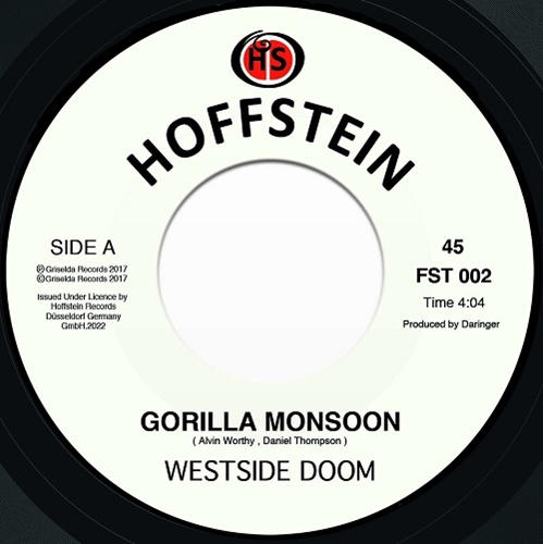 WESTSIDE DOOM (WESTSIDE GUNN & MF DOOM) / GORILLA MONSOON / 2 STINGS 7"