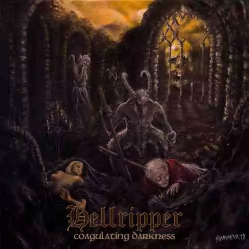 HELLRIPPER / ヘルリッパー / COAGULATING DARKNESS