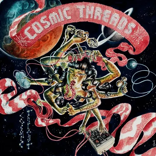 COSMIC THREAT / COSMIC THREADS (LP)