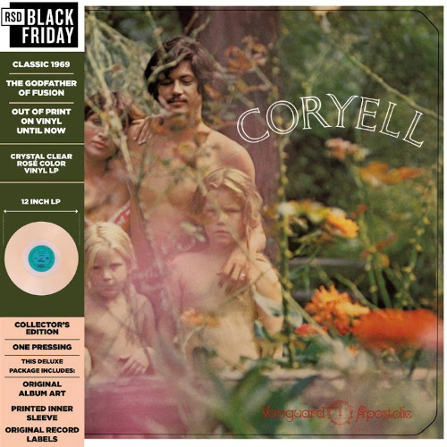 LARRY CORYELL / ラリー・コリエル / Coryell(LP/CRYSTAL CLEAR ROSE VINYL)