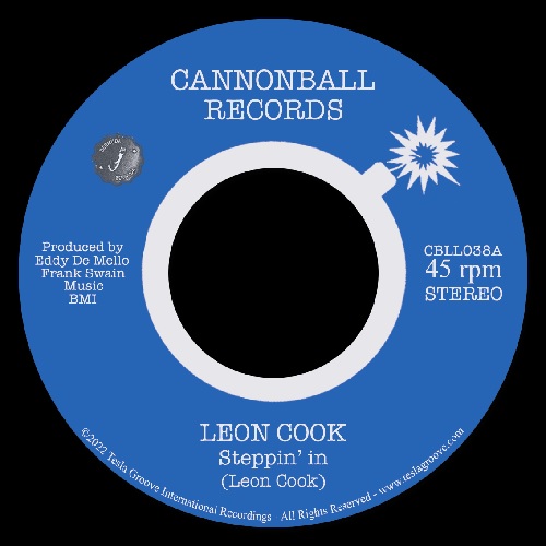 LEON COOK / STEPPIN' IN / LAST ONE TO KNOW (7")