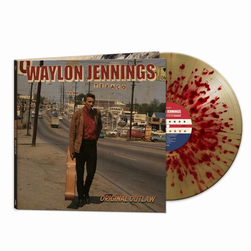 WAYLON JENNINGS / ウェイロン・ジェニングス / ORIGINAL OUTLAW [RED/GOLD SPLATTER] (LP)