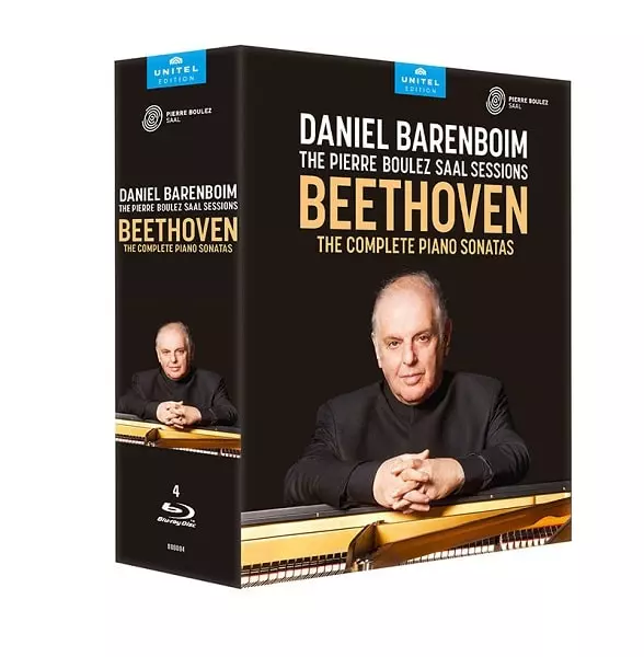DANIEL BARENBOIM / ダニエル・バレンボイム / BEETHOVEN:THE COMPLETE PIANO SONATAS(4Blu-ray)