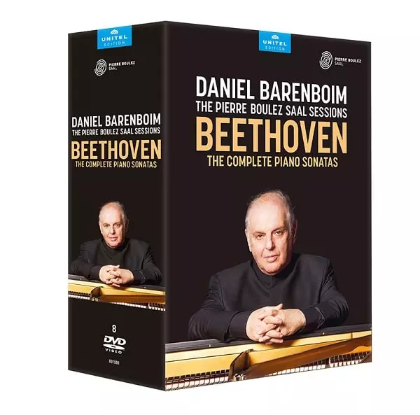 DANIEL BARENBOIM / ダニエル・バレンボイム / BEETHOVEN:THE COMPLETE PIANO SONATAS(8DVD)
