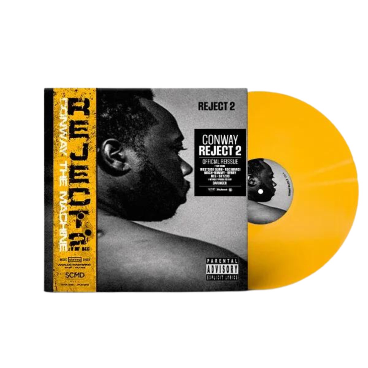 CONWAY (CONWAY THE MACHINE) / REJECT "2LP" (YELLOW COLOR VINYL)