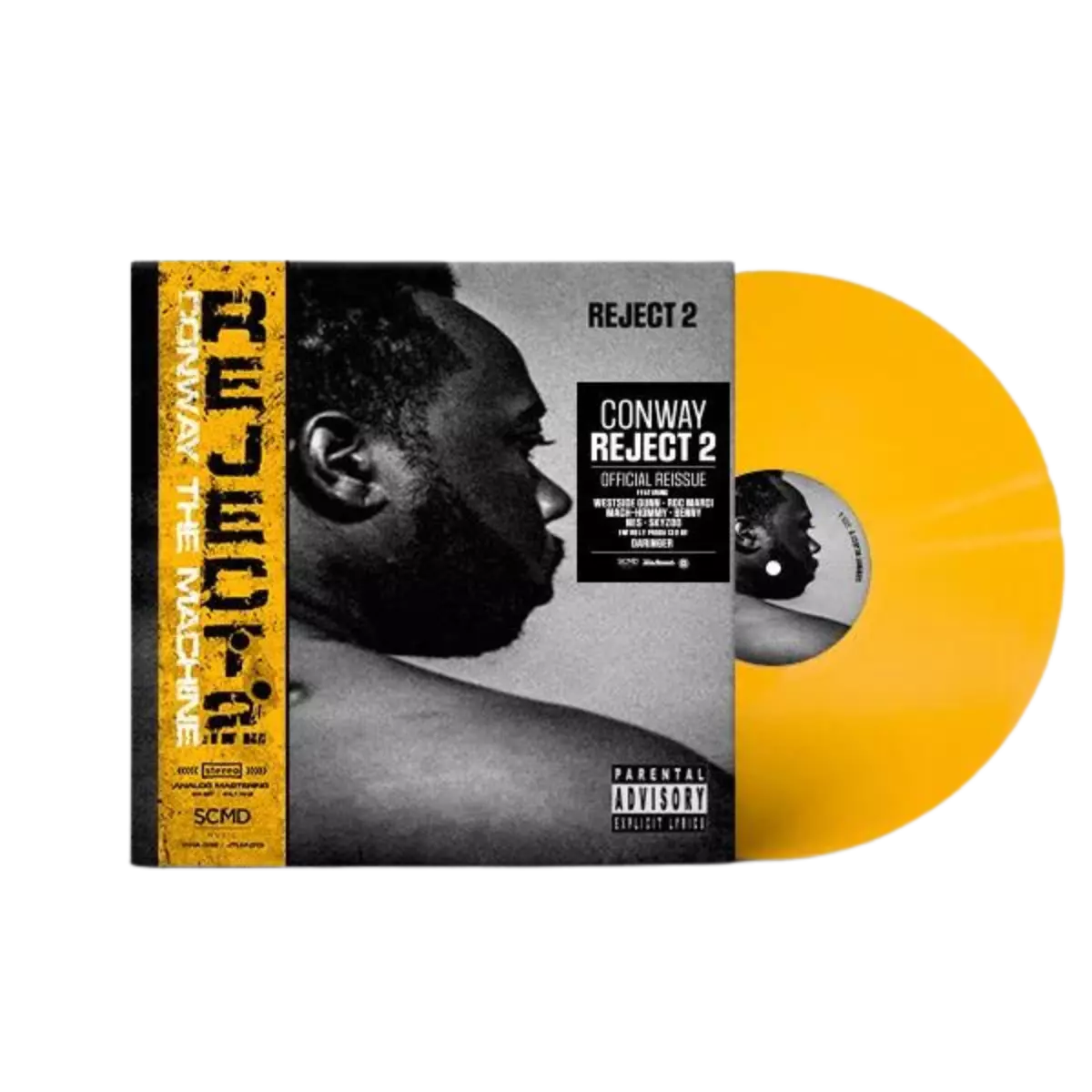 CONWAY (CONWAY THE MACHINE) / REJECT "2LP" (YELLOW COLOR VINYL)