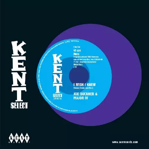 JOE BUCKNER & MAJOR IV / HAL FRAZIER / I WISH KNEW / I STAND BLUE (7")
