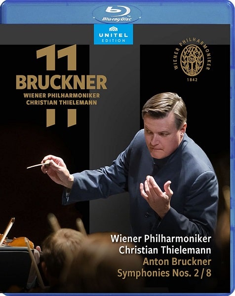 CHRISTIAN THIELEMANN / クリスティアン・ティーレマン / ブルックナー: 交響曲第2番 & 第8番 (Blu-ray)
