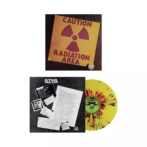 AREA / CAUTION RADIATION AREA (SPLATTER YELLOW VINYL) 