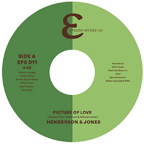 HENDERSON & JONES / PICTURE OF LOVE / CAN YOU FEEL MY VIBE (7")