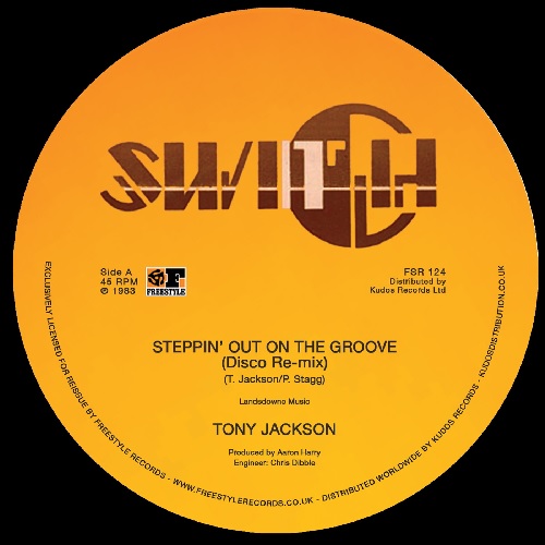 TONY JACKSON / STEPPIN' OUT ON THE GROOVE (12")