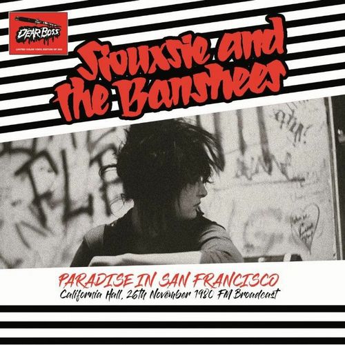 SIOUXSIE AND THE BANSHEES / スージー&ザ・バンシーズ / PARADISE IN SAN FRANCISCO, CALIFORNIA HALL, 26TH NOVEMBER 1980 FM BROADCAST (BLACK VINYL)