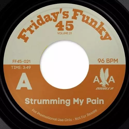 DOUBLE A / STRUMMING MY PAIN 7"