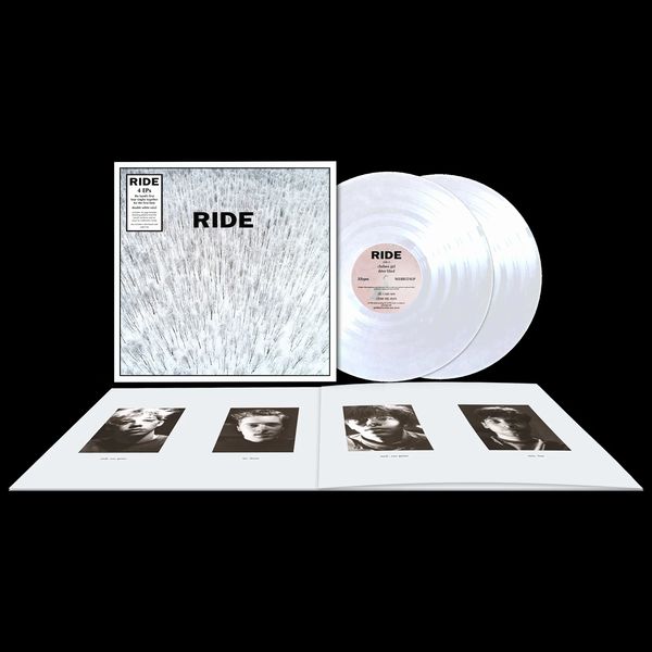 4 EP'S (COLOURED/LTD- WHITE VINYL 2-LP)/RIDE/ライド/初期EP4作品を