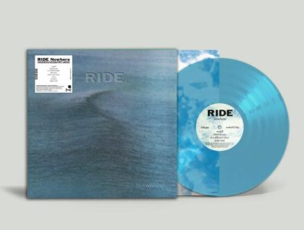 RIDE / ライド / NOWHERE (COLOURED-  LTD TRANSPARENT CURACAO BLUE VINYL 1-LP)
