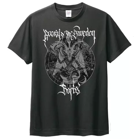 ROCKY & THE SWEDEN / Boris / SPLIT T-SHIRT(XS/SUMIKURO)