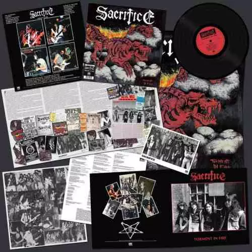 SACRIFICE / サクリファイス / TORMENT IN FIRE<BLACK VINYL>