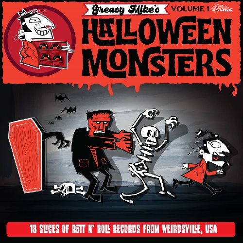 V.A. (GREASY MIKE'S HALLOWEEN MONSTES) / GREASY MIKE'S HALLOWEEN MONSTERS (LP)