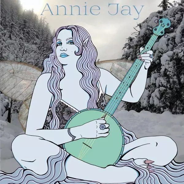 ANNIE JAY / CHRISTMAS MORNING B/W BLUE CHRISTMAS