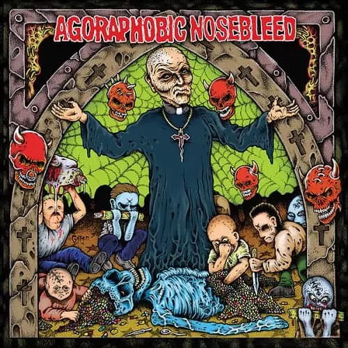 AGORAPHOBIC NOSEBLEED / アゴラフォビック・ノーズブリード / ALTERED STATES OF AMERICA (LP/BABY PINK VINYL)