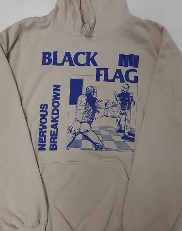 BLACK FLAG / ブラックフラッグ / M/NERVOUS BREAKDOWN HOODIE