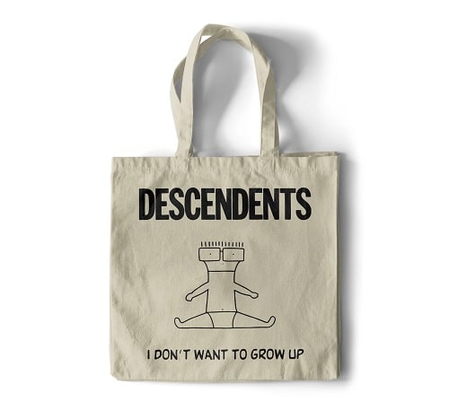 DESCENDENTS / I DON'T WANT TO GROW UP TOTE BAG