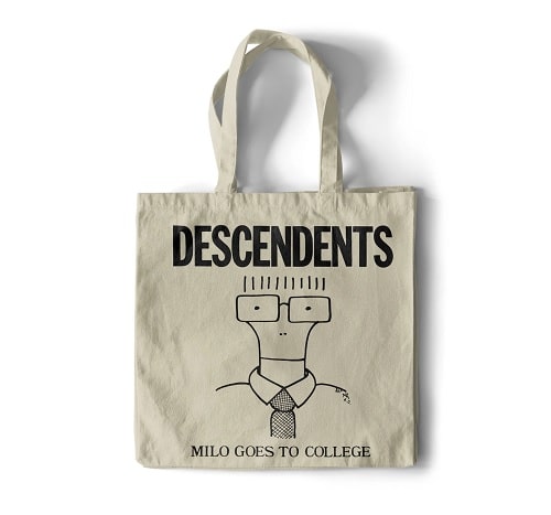 DESCENDENTS / MILO GOES TO COLLEGE TOTE BAG
