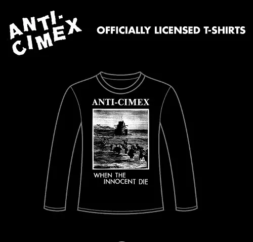 ANTI CIMEX / アンチサイメックス / XL/WHEN THE INNOCENT DIE - LONG SLEEVE