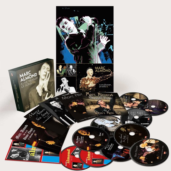 MARC ALMOND / マーク・アーモンド / A LIVE TREASURY OF SONG - 1992-2008 10CD BOX SET