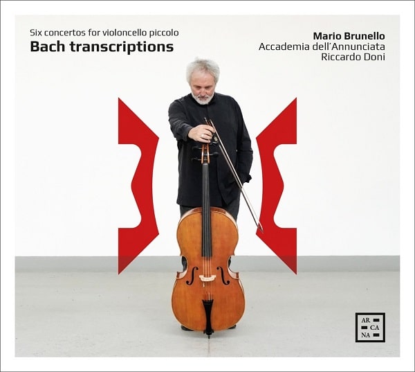 MARIO BRUNELLO / マリオ・ブルネロ / バッハ:チェロ・ピッコロによる協奏曲 6編