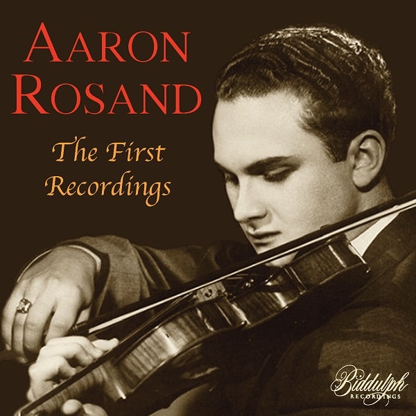 THE FIRST RECORDINGS/AARON ROSAND/アーロン ・ローザンド｜CLASSIC｜ディスクユニオン・オンラインショップ｜diskunion.net