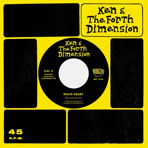 KEN & THE FORTH DIMENSION / ROVIN' HEART (7")