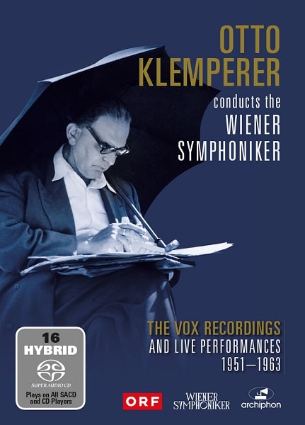 OTTO KLEMPERER / オットー・クレンペラー / オットー・クレンペラー&ウィーン交響楽団 / VOXレコーディング&ライヴ録音集1951 - 1963