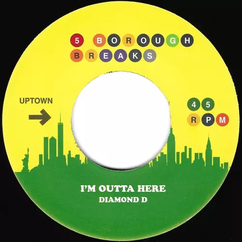DIAMOND D / FLAMING EMBER / I'M OUTTA HERE / GOTTA GET AWAY 7" / I'M OUTTA HERE / GOTTA GET AWAY 7"