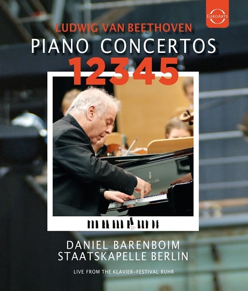 DANIEL BARENBOIM / ダニエル・バレンボイム / BEETHOVEN: PIANO CONCERTOS NOS.1-5 (Blu-ray)