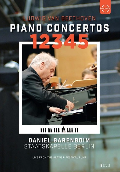 DANIEL BARENBOIM / ダニエル・バレンボイム / BEETHOVEN: PIANO CONCERTOS NOS.1-5 (DVD)