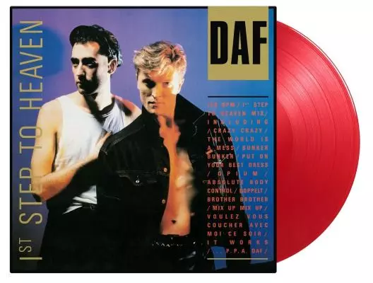 DAF / 1ST STEP TO HEAVEN (TRANSLUCENT RED COLOURED VINYL) 