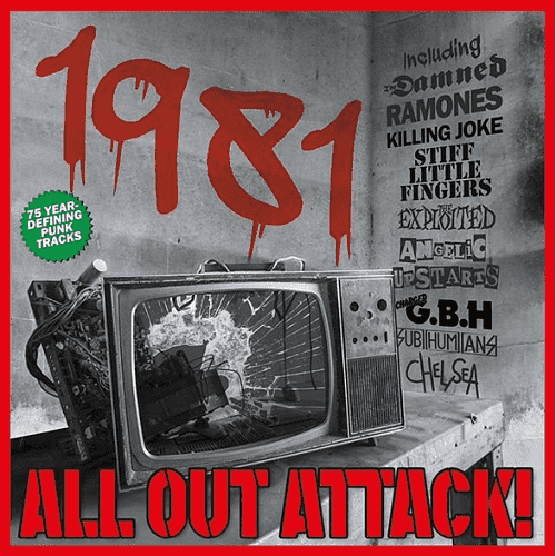 1981 : ALL OUT ATTACK (3CD)/V.A. /オムニバス/1981年にリリースされ