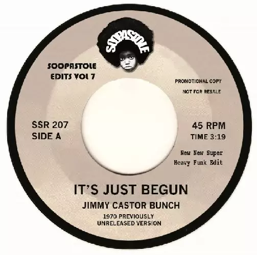 JIMMY CASTOR BUNCH / ジミー・キャスター・バンチ / IT'S JUST BEGUN (REISSUE) (7")