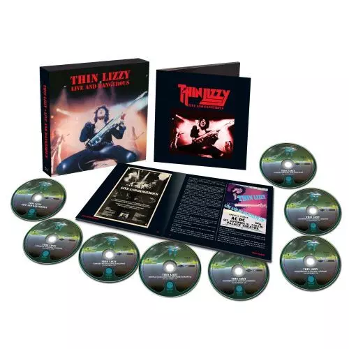 LIVE AND DANGEROUS(8CD)/THIN LIZZY/シン・リジィ｜HARDROCK